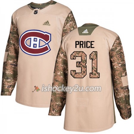 Mænd NHL Montreal Canadiens Trøje Carey Price 31 Adidas 2017-2018 Camo Veterans Day Practice Authentic Mænd NHL Montreal Canadiens Trøje Carey Price 31 Adidas 2017-2018 Camo Veterans Day Practice Authentic